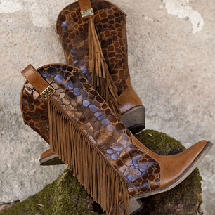 Botas detalhes Dona V 