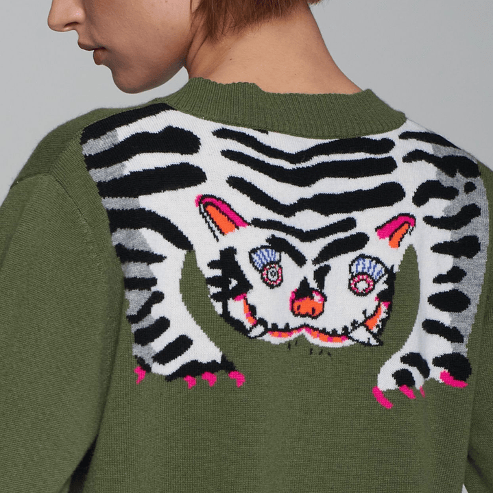 Cardigan Theresa Tiger Vilagallo 1