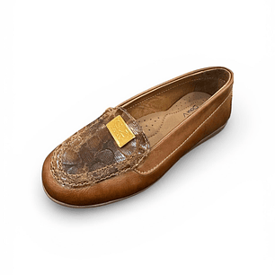 Mocassin camel pele Dona V