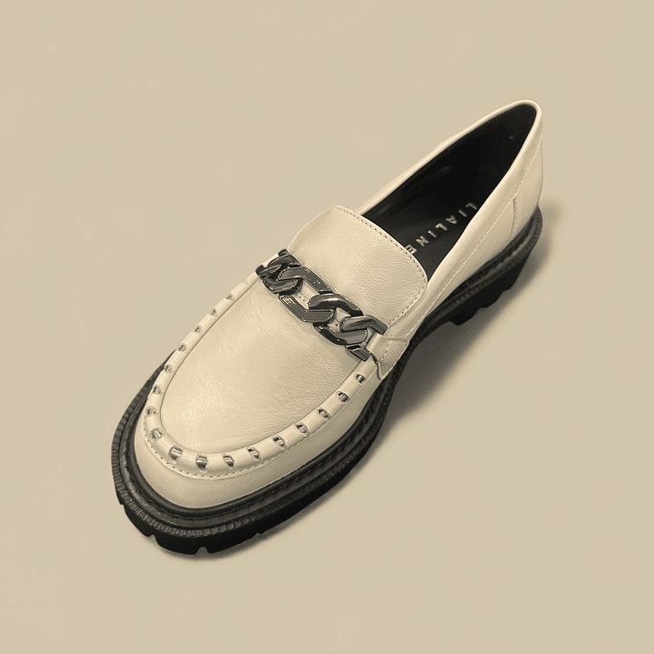 Sapato aplique prateado Lialine 1