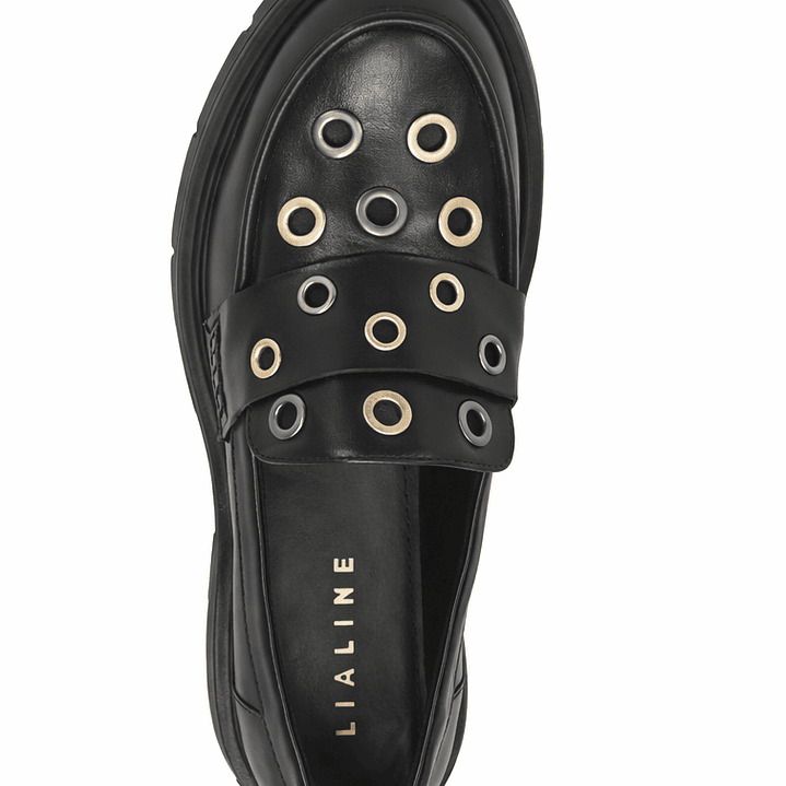 Sapato tachas douradas Lialine 1