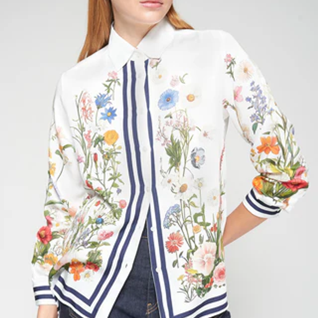 Camisa branca gatos Vilagallo 2