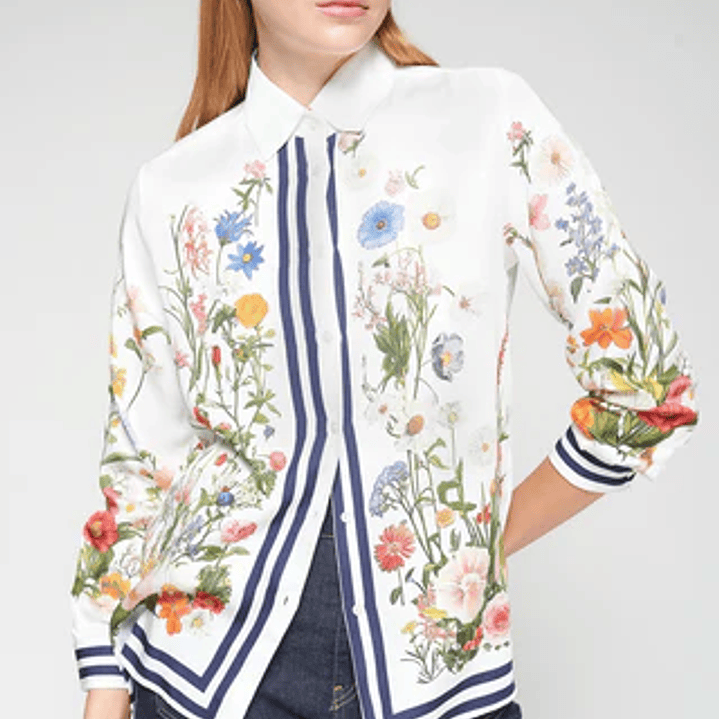 Camisa branca gatos Vilagallo 2