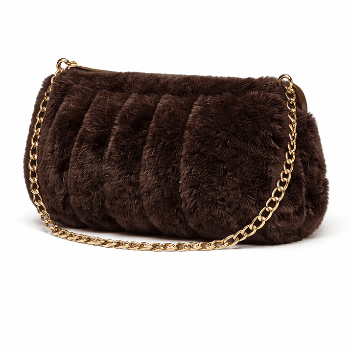 Mala pêlo cor taupe 2