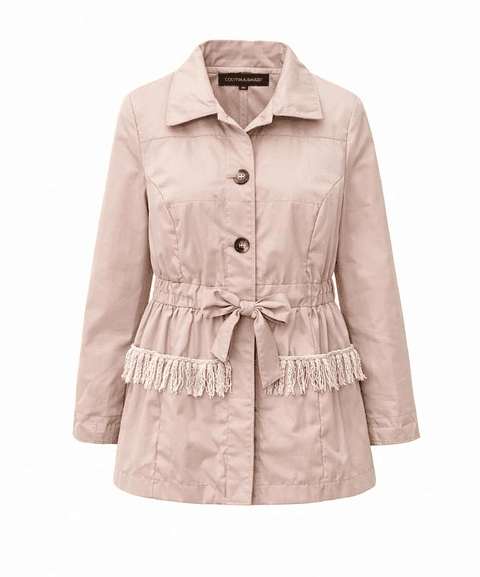 Parka rosa Cristina Barros