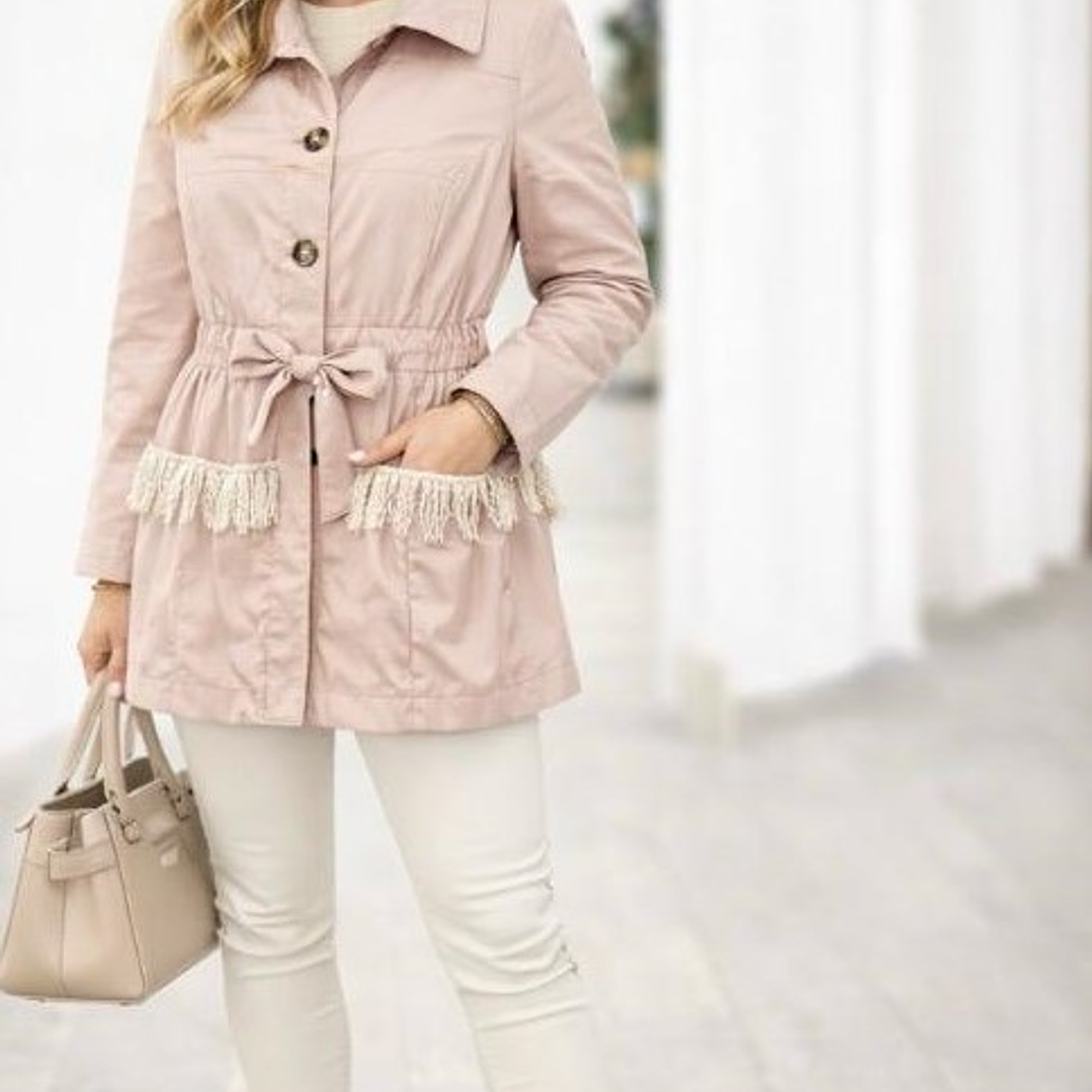 Parka rosa Cristina Barros 2