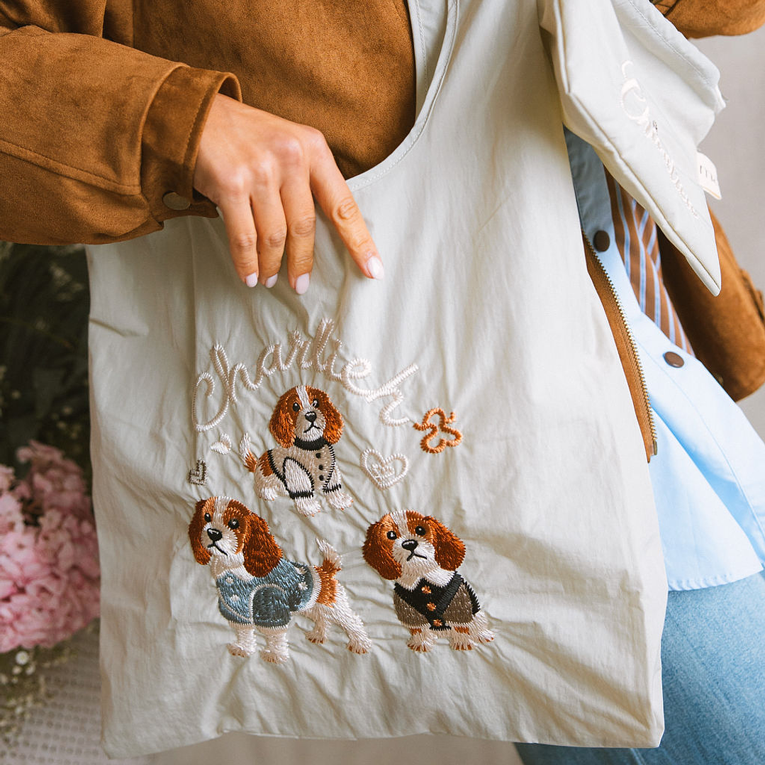 Conjunto malas cães Maittè 1