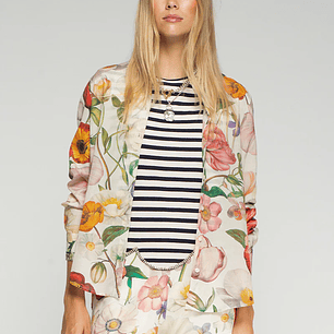 Camisa estampada flores XL Vilagallo