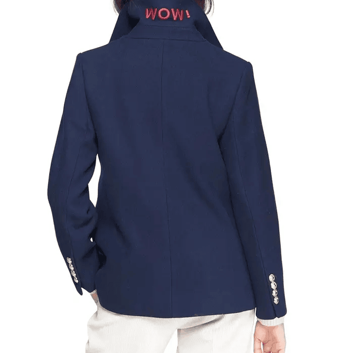 Blazer navy marinheiro lã  3