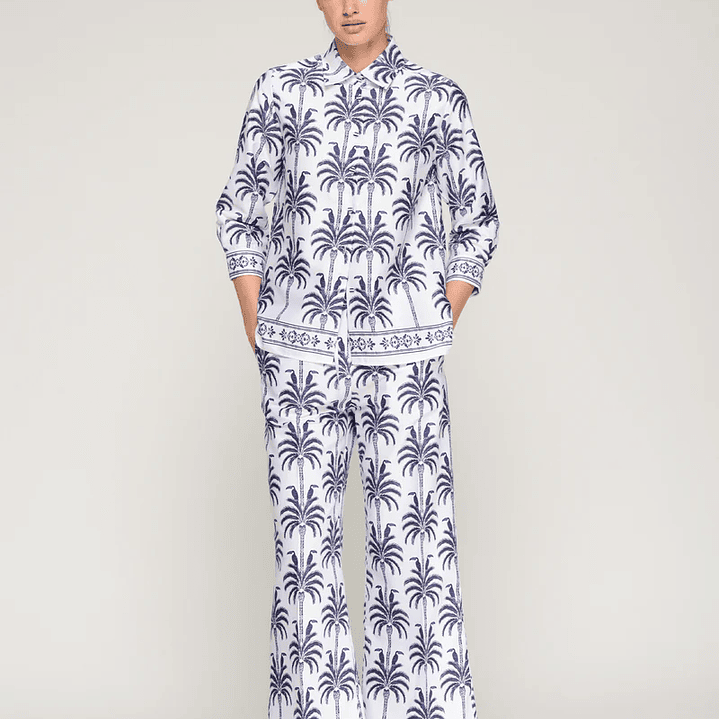 Camisa branca Vilagallo tucanos palmeiras  2