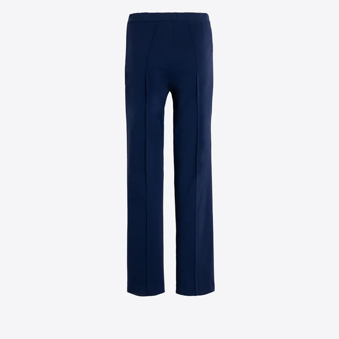 Calças Vilagallo azul-marinho corte reto 2