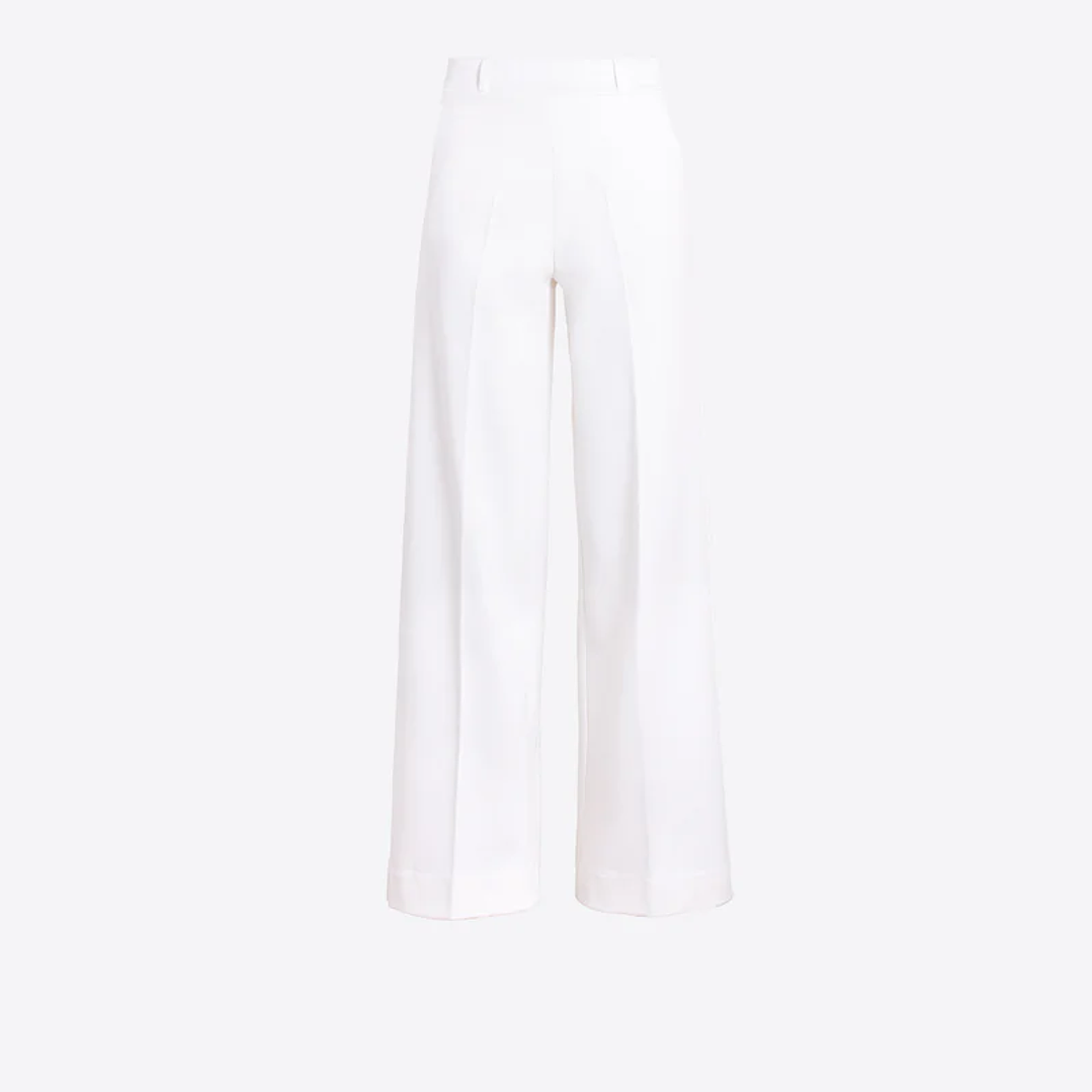 Calças brancas malha fina Vilagallo 4