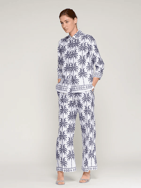 Calça estampada Vilagallo