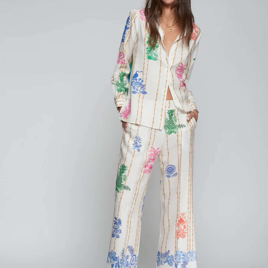 Calças estampada Vilagallo 3