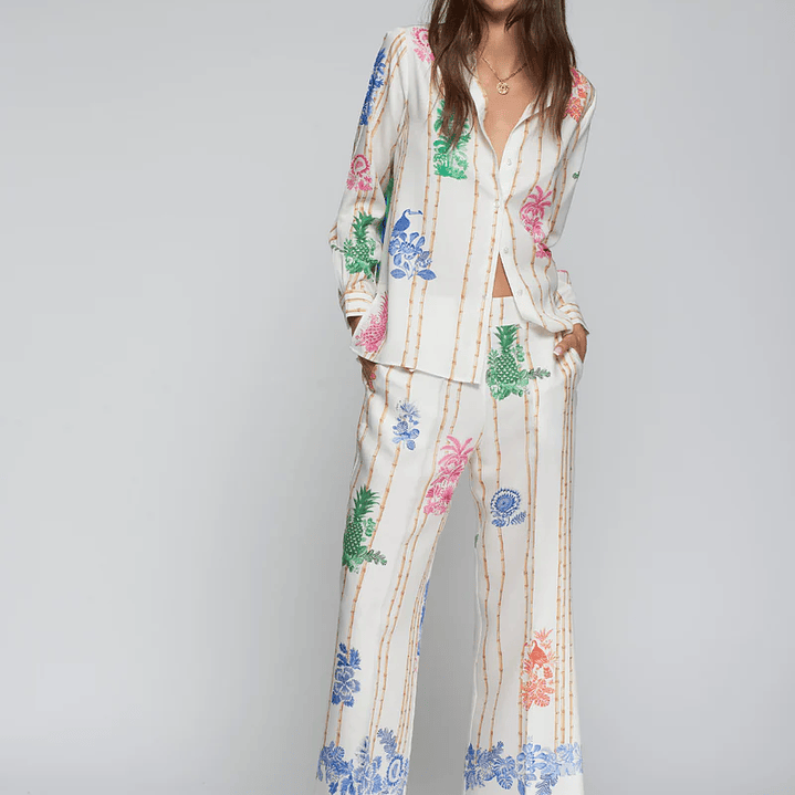 Calças estampada Vilagallo 3