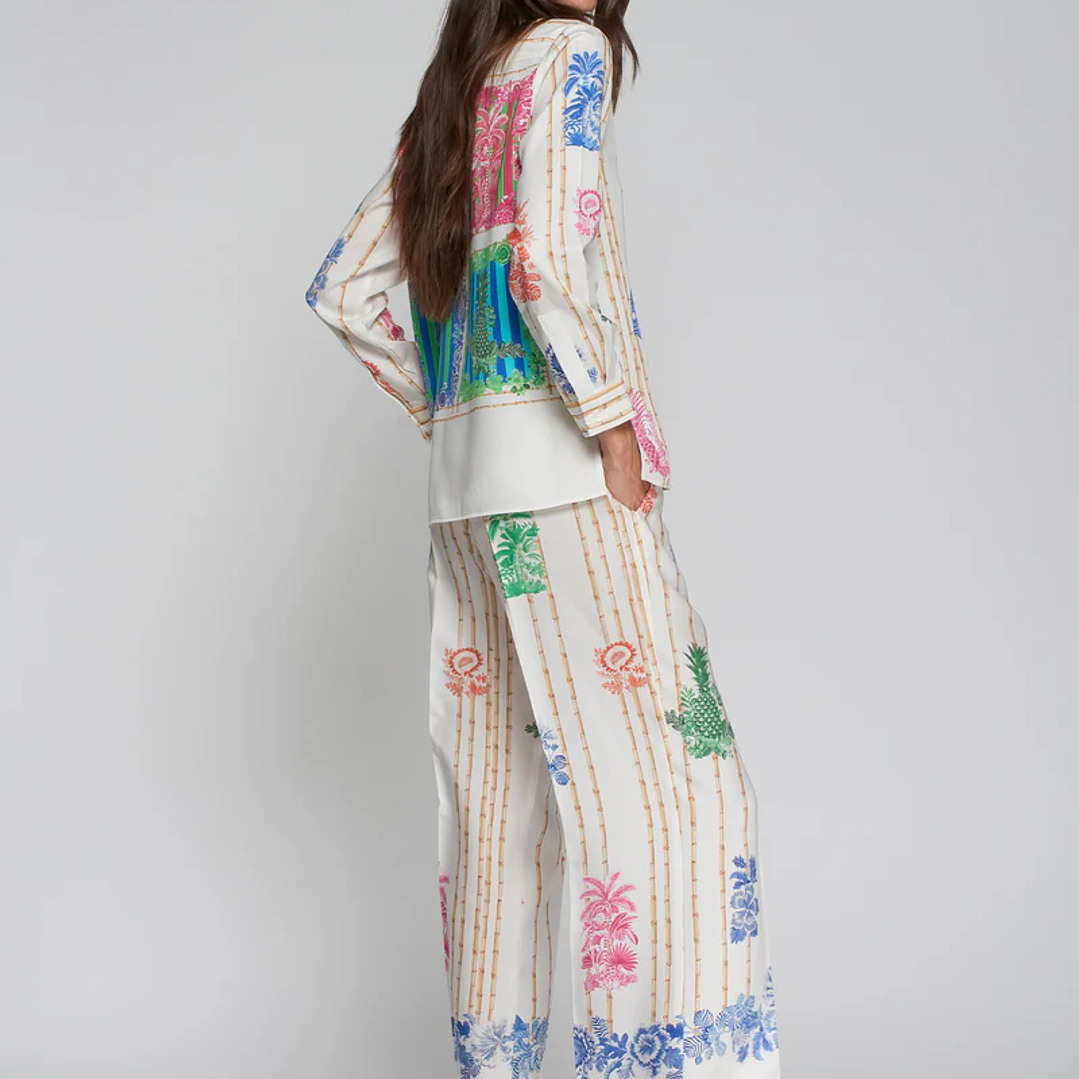 Calças estampada Vilagallo 4