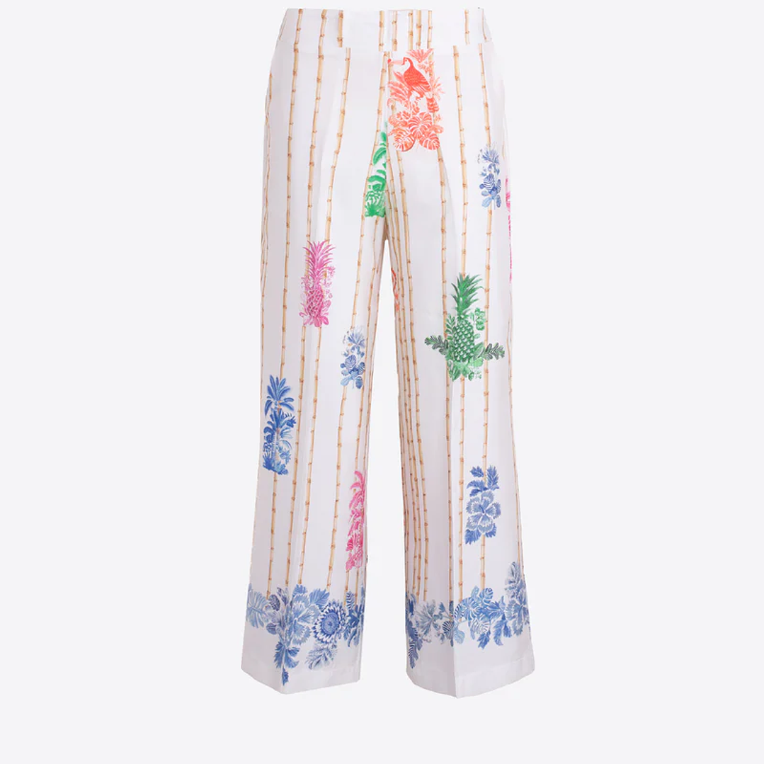 Calças estampada Vilagallo 2