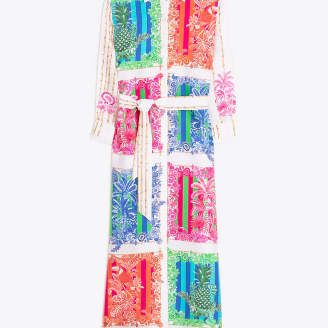 Vestido estampado Vilagallo 2