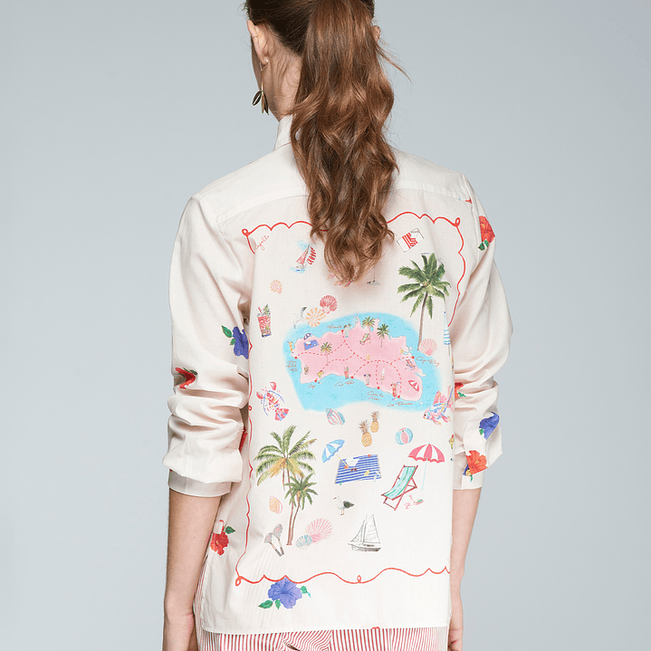 Camisa estampada Vilagallo  3