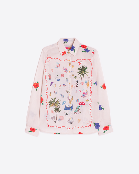 Camisa estampada Vilagallo 