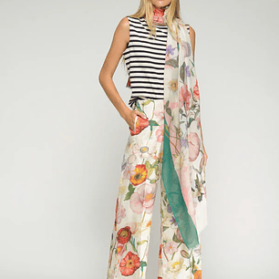 Calça estampada Vilagallo