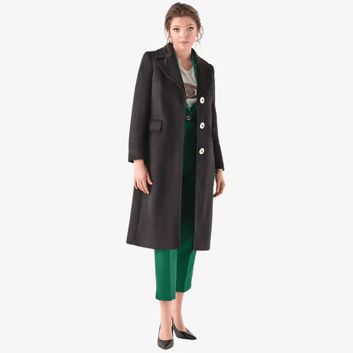 Long coat by Cristina Barros 1