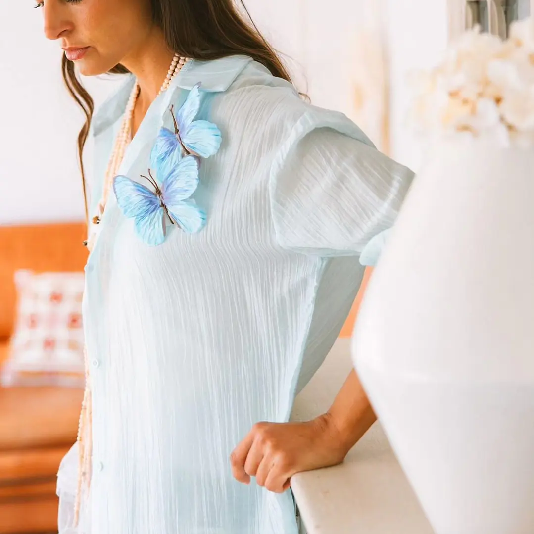 Blusa borboletas Maittè 2