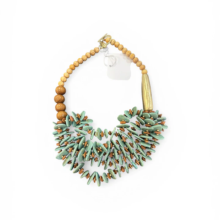 Colar statement boho chic  1