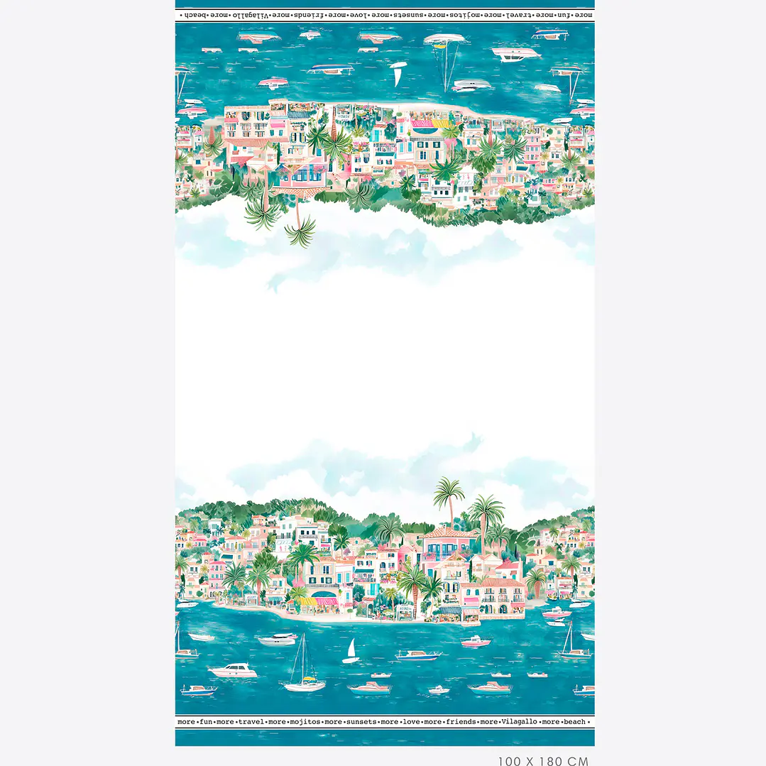 Lenço VilaGallo Puerto Banús Multicor 2