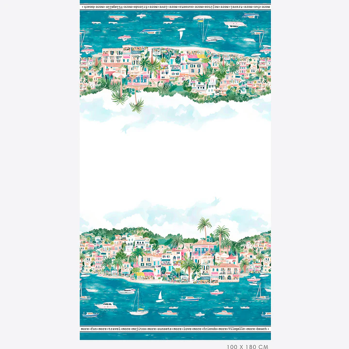 Lenço VilaGallo Puerto Banús Multicor 2