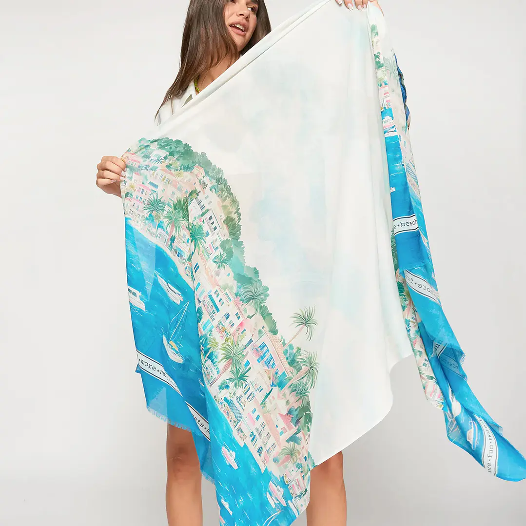 Lenço VilaGallo Puerto Banús Multicor 1