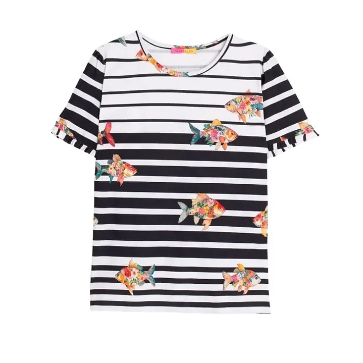 T-shirt essential em algodão premium Vilagallo 1