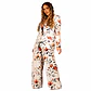 Pantalona linho estampado floral Miss you - thumbnail 1