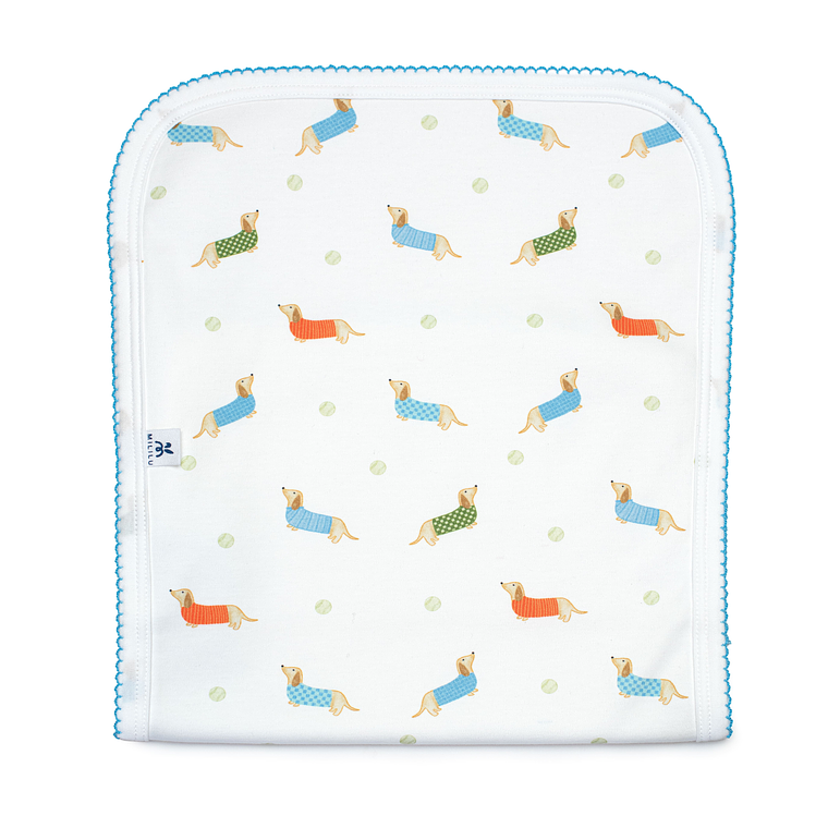 Manta de Lactancia Perritos Salchicha 4
