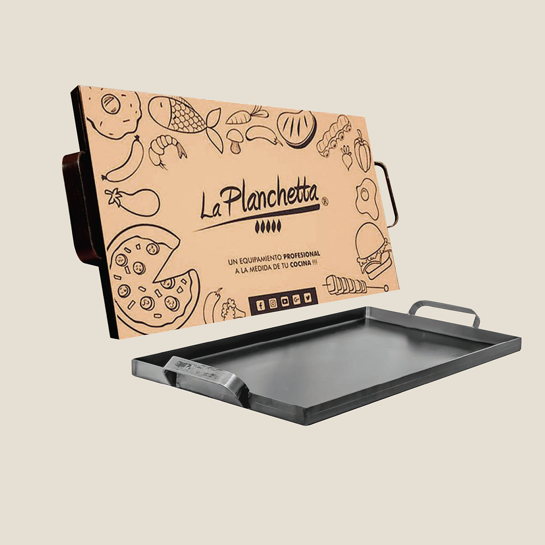 Planchetta 2 Hornallas - COMBO X 3 UN 2