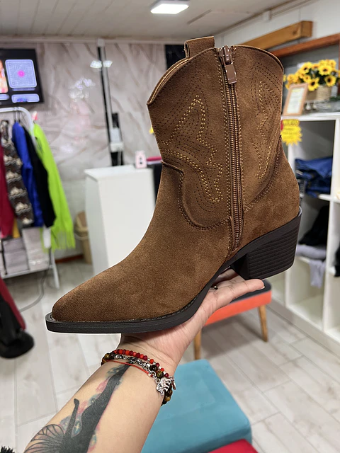 Botín Camel Texano 