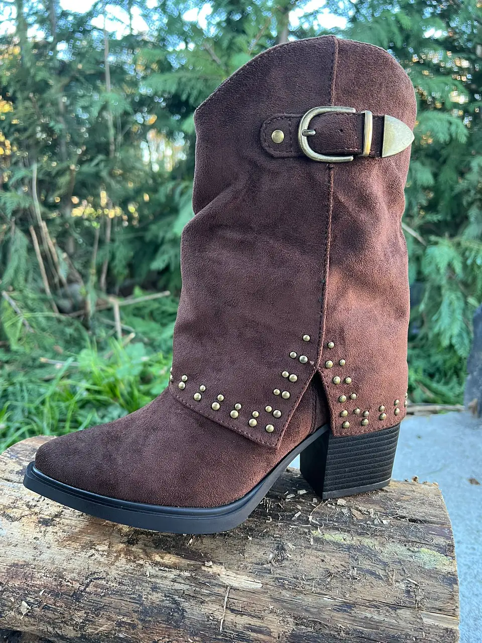 Botas café  2