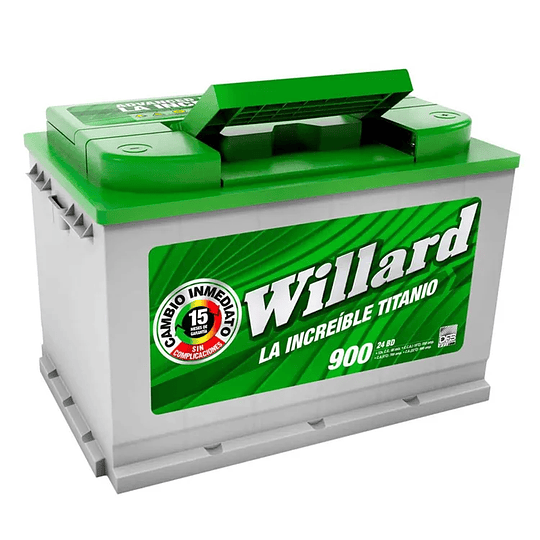 Batería Willard Titanio 900 Caja 24-47 