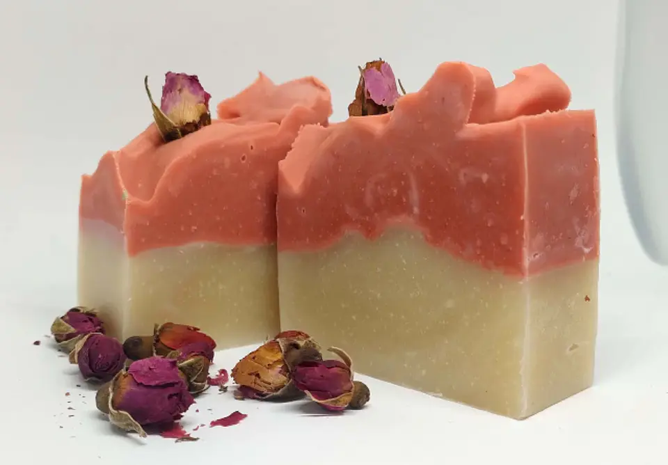 Legado Silvestre — Jabón Natural de Rosa y Miel — 100 g 2
