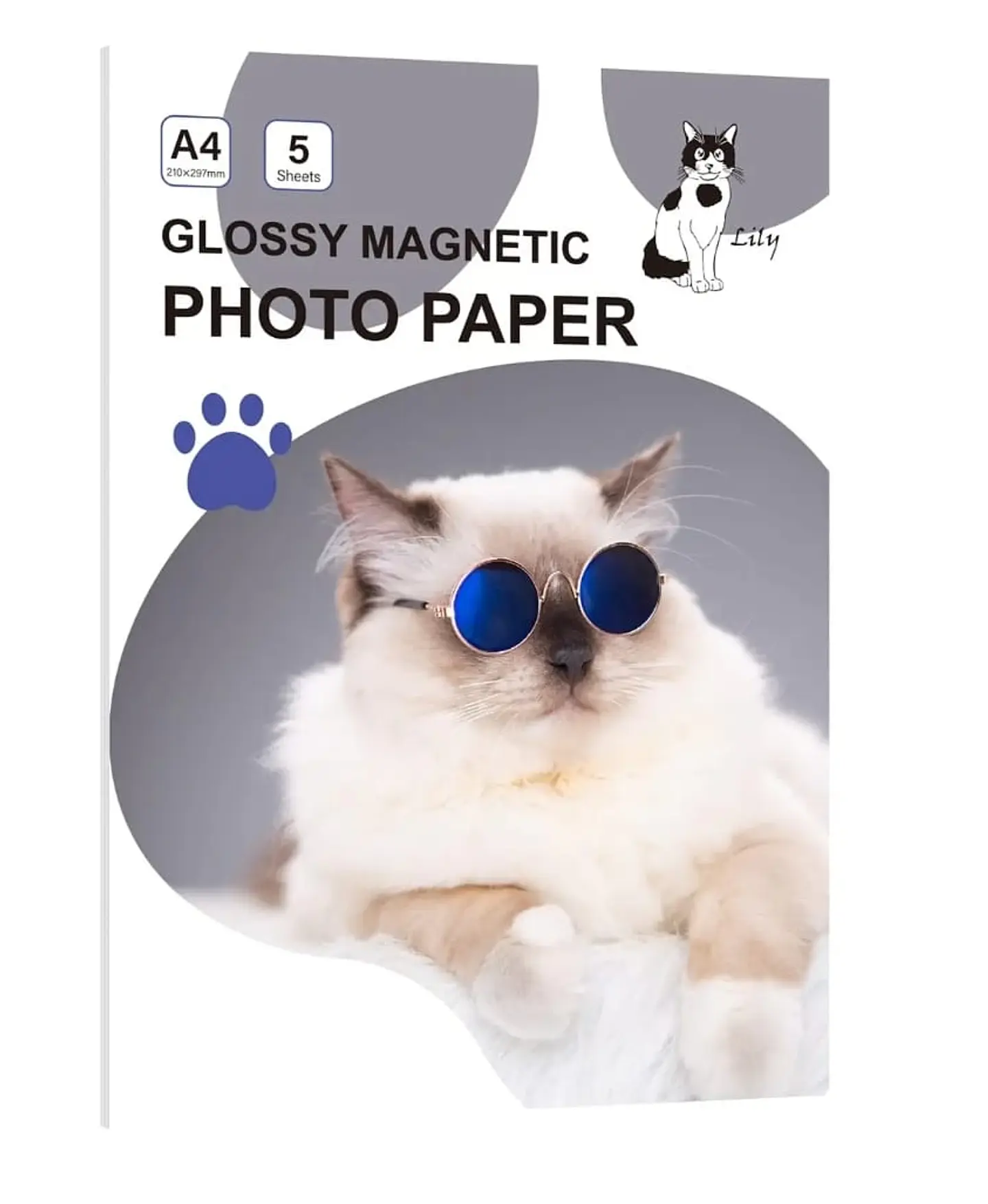 PAPEL MAGNETICO IMPRIMIBLE A4  5 UNIDADES 1