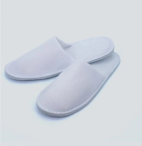 PANTUFLAS BLANCAS PARA SUBLIMAR TALLA L
