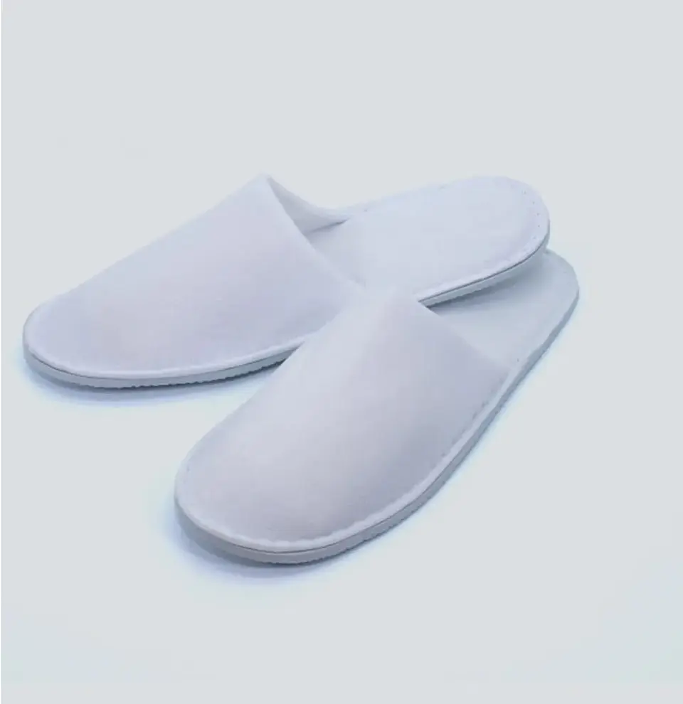 PANTUFLAS BLANCAS PARA SUBLIMAR TALLA L 1