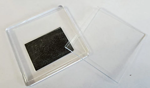 ACRILICO CUADRADO  IMANTADO TRANSPARENTE 5 X 5 