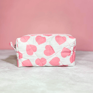 NECESER CORAZONES ROSAS