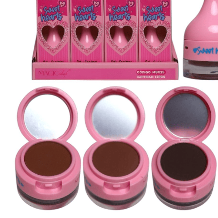 Gel y sombra para cejas magic shop 2