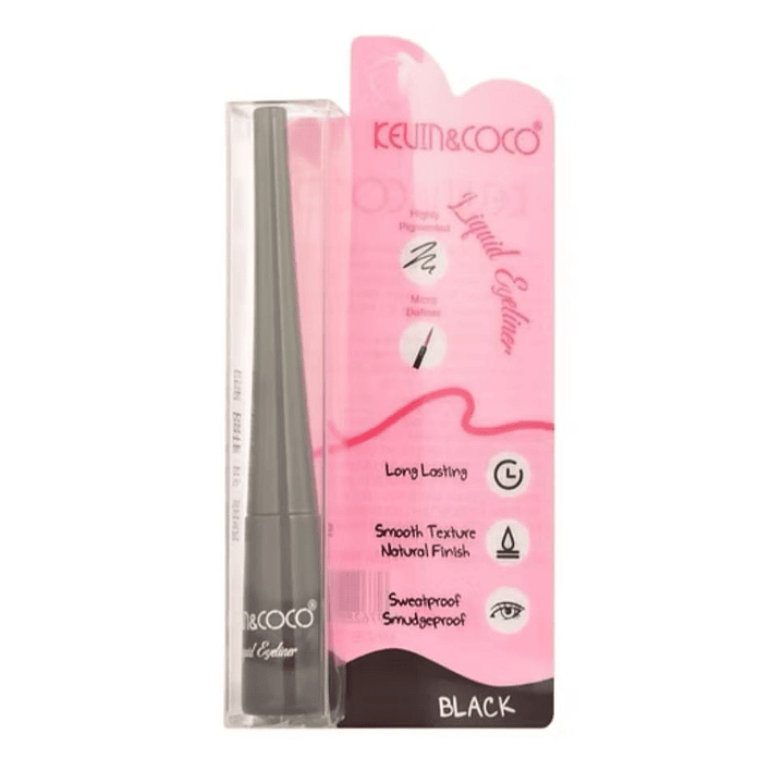delineador líquido negro Kevin y Coco 2