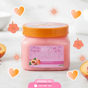 EXFOLIANTE CORPORAL DE DURAZNO 500 ML