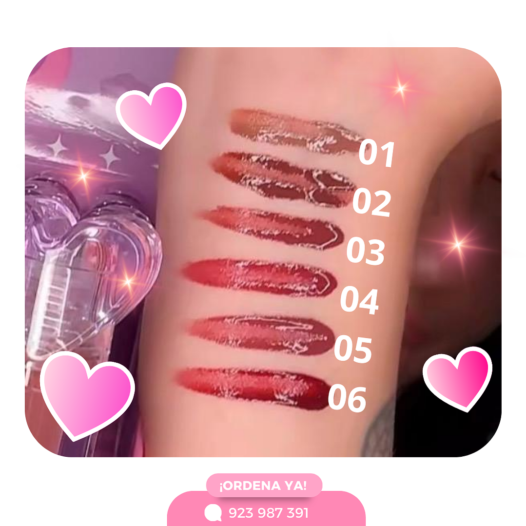 GLOSS CORAZÓN EFECTO TINTA 2