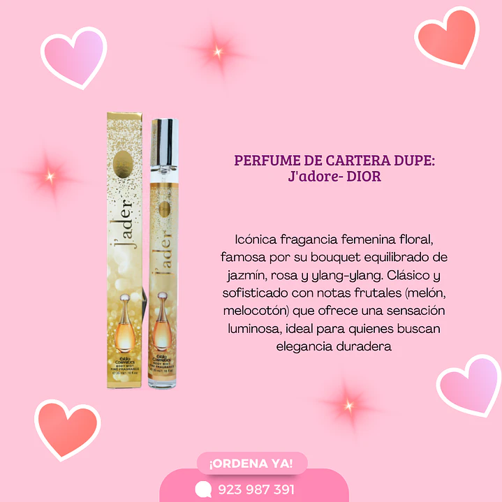 PERFUME DE CARTERA JADORE DIO 1