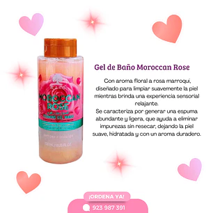 GEL DE BAÑO ROSA
